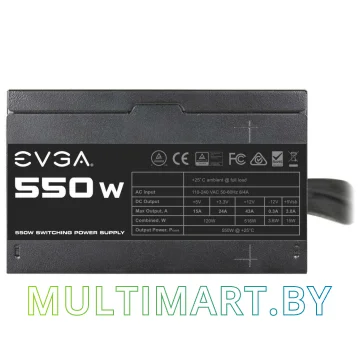 Блок питания EVGA N1 550W (100-N1-0550-L2) картинка 4